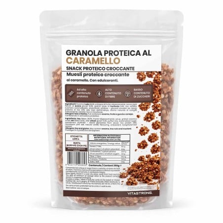 PROTEÍNOVÁ GRANOLA KARAMEL