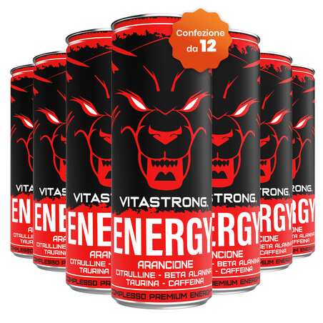 VITASTRONG ENERGY X12 POMARANČ